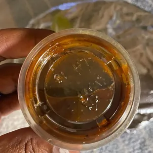 Red salsa - not spicy