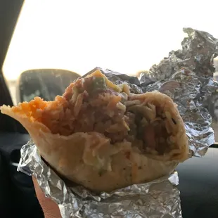 Carne asada burrito