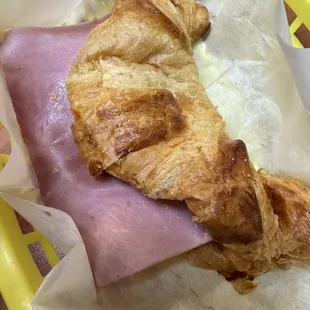 Ham &amp; Cheese Croissant