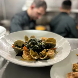 oysters and mussels, food