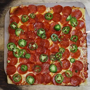 pizza, food