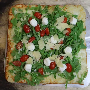 pizza, food