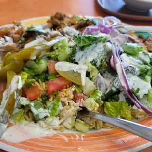 salads, food