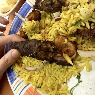 Burnt kabob
