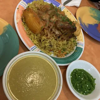 Cornish Hen with Rice
