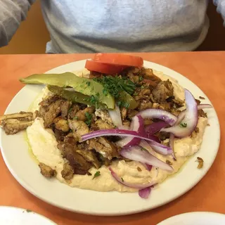 Hummus and Shawarma