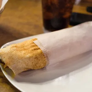 Chicken shawarma sandwich
