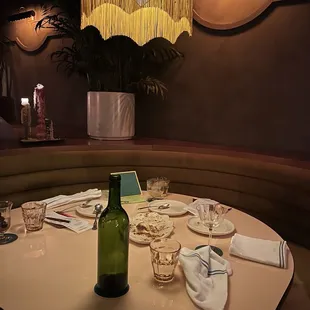 table after eating
