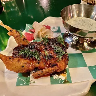 Whole Hot Quail