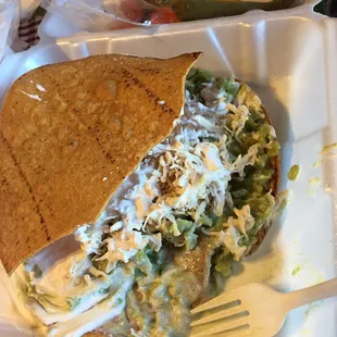 Tostada Siberia! Sooo good! All fresh :)