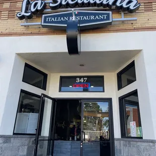 Front entrance