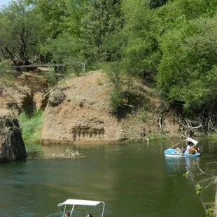 Paddle Boats at La Siesta Campgrounds