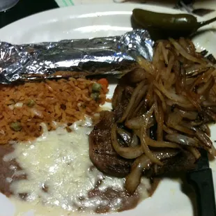 Carne Asada plate!