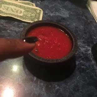 The salsa is fire!!!!!!!
