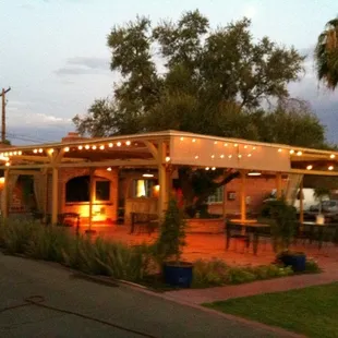 Seating area at La Siesta.
