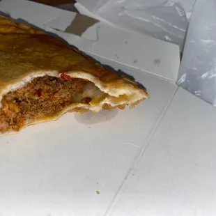 Beef empanada the day after.  Still good