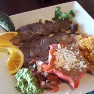 Carne Asada Plate