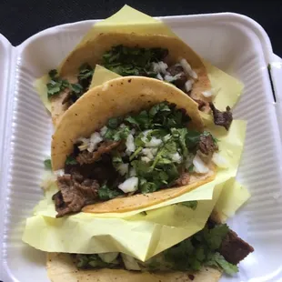 Asada tacos.