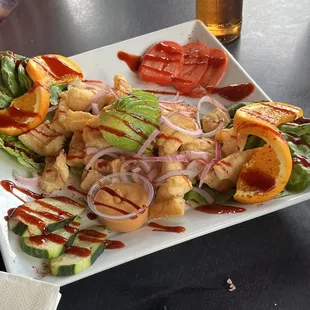 Chicharrón de pescado appetizer