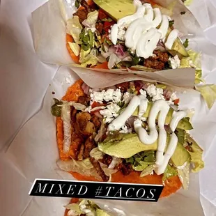 Mixed tacos