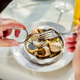 Escargots, La Sirène Soho French Restaurant