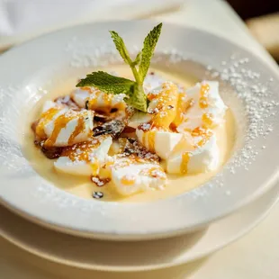 Ile Flottante, Homemade desert, La Sirène Soho French Restaurant