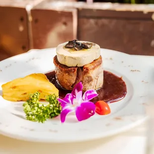 Tournedos Rossini, La Sirène Soho French Restaurant