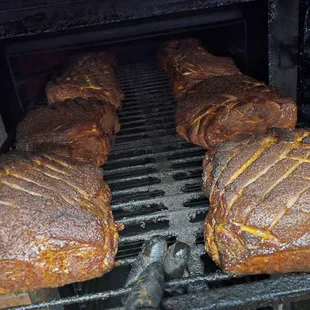 ribs, food, bbq ribs