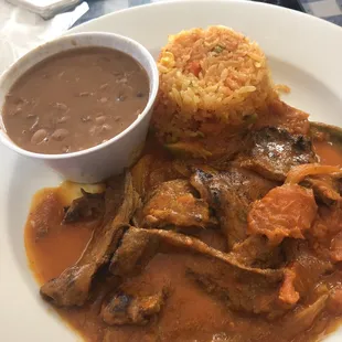 Bistec a la mexicana