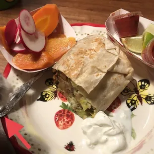 Kitty wants the California Burrito, no kitty!