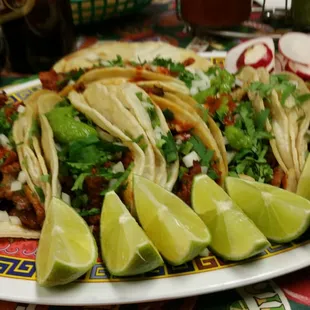 Six tacos  good all the time