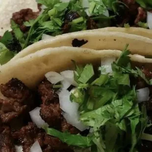 Carna asada tacos