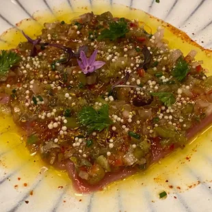 Ahi Tuna Carpaccio