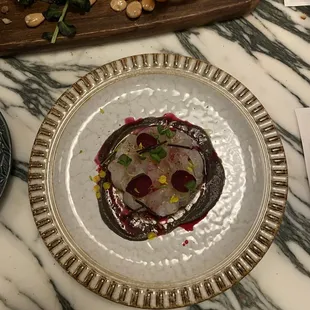 Citrus Cured Halibut