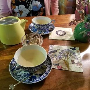 Intimate place to share a pot of tea