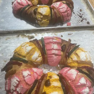 We have small, medium and large available.   We also have samples to try before you buy.  Absolutely delicious