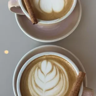 Fig &amp; Cinnamon latte x 2