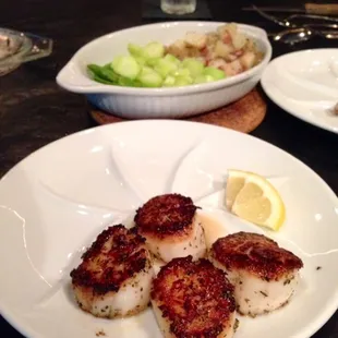 Pan Seared Scallops