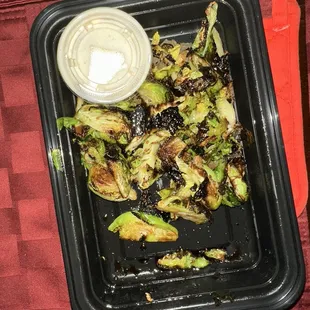 Charred Brussels Sprouts