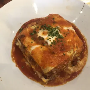 Meat lasagna