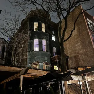 Front of the building