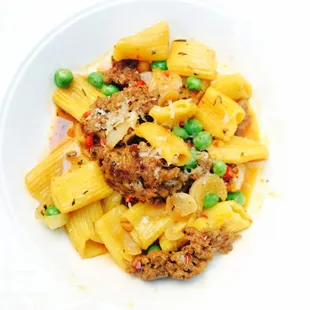 Lamb Sausage Rigatoni