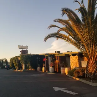 Outside La Strada Restaurant in American Canyon.
