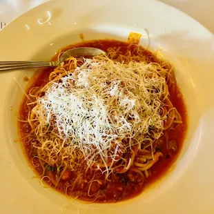 Spaghetti &amp; Meatsauce