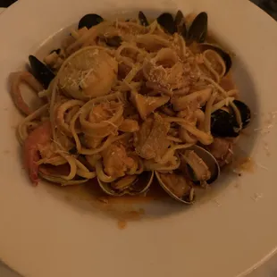 Seafood Linguine