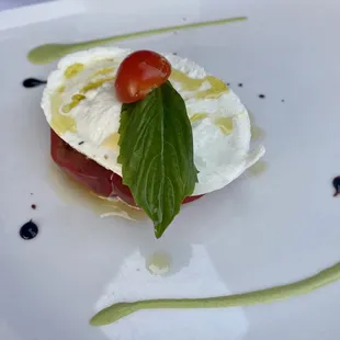Caprese was light and delicious