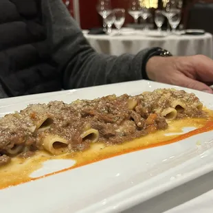 Delicious pasta filet special