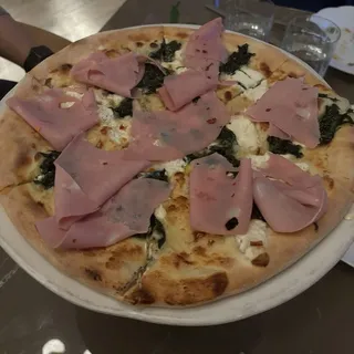 Mortadella Pizza Brunch