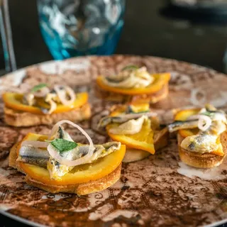 Anchovy Crostinis