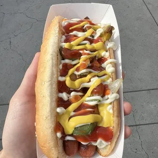 LA hot dog